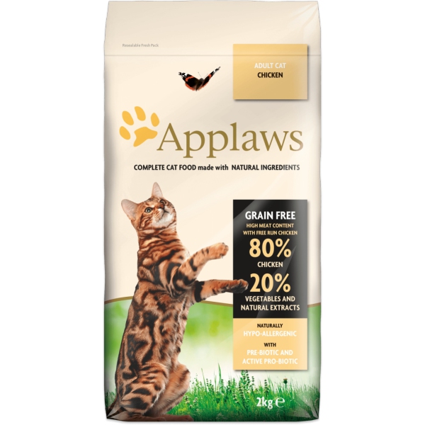 Applaws Cat | sucha karma dla kota z wysoką zawartością mięsa | kurczak | 7,5kg, DLZAPWKSK0013