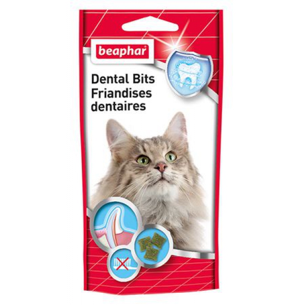 Beaphar Dental przysmak na zęby dla kota 35g, DLZBEPKSK0007