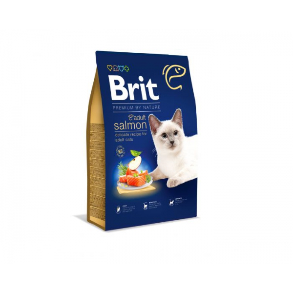 Brit  Dry Premium |  z łososiem 0,3kg, DLZRITKSK0045