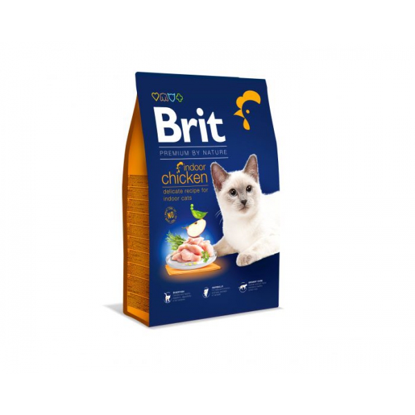 Brit  Dry Premium | Indoor z kurczakiem 0,3kg, DLZRITKSK0049