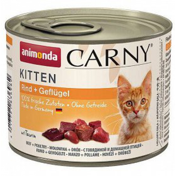 Animonda Carny Kitten koktail drobiowy 200g, DLZANMKMK0133