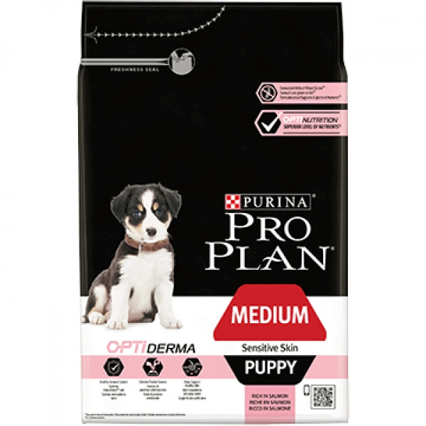 Purina - Pro Plan Medium Puppy Sensitive Skin sucha karma dla szczeniąt