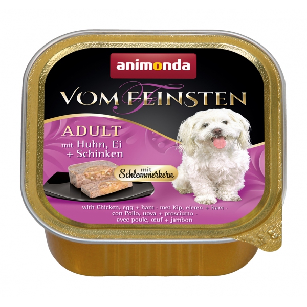 Animonda Vom Feinsten Classic kurczak, jajko + szynka 150g, DLZANMKMP0023