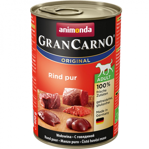 Animonda Grancarno Adult | wołowina | puszka | 400g, DLZANMKMP0043