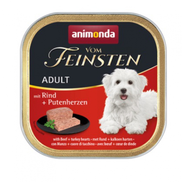 Animonda Vom Feinsten Classic | wołowina i serca indyka | 150g, DLZANMKMP0111