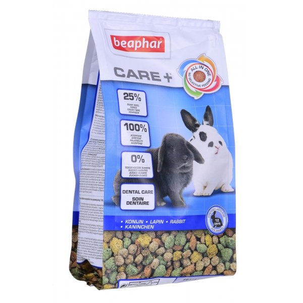 Beaphar Care+ Rabbit Super Premium karma dla królika 250G, DLZBEPKDG0022