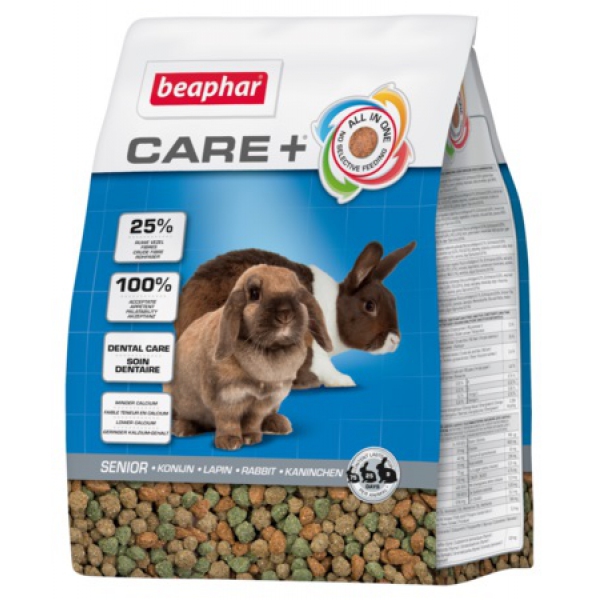 Beaphar Care+ Rabbit senior karma dla królików 1,5 kg, DLZBEPKDG0027