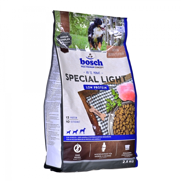 Bosch SPECIAL LIGHT  dla psów z chorobą nerek i wątroby | 2,5kg, DLZBOCKSP0013