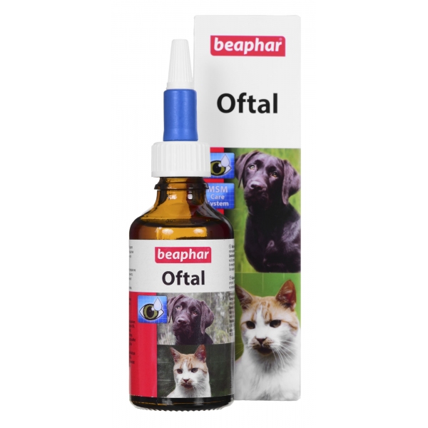 Beaphar krople do pielęgnacji oczu dla psów i kotów 50ml, DLZBEPHIP0010