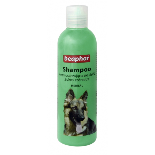Beaphar szampon do przetłuszczającej się sierści dla psów 250ml, DLZBEPHIP0039