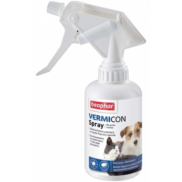 Beaphar Vermicon spray na kleszcze dla psa i kota 250ml, DLZBEPHIP0066