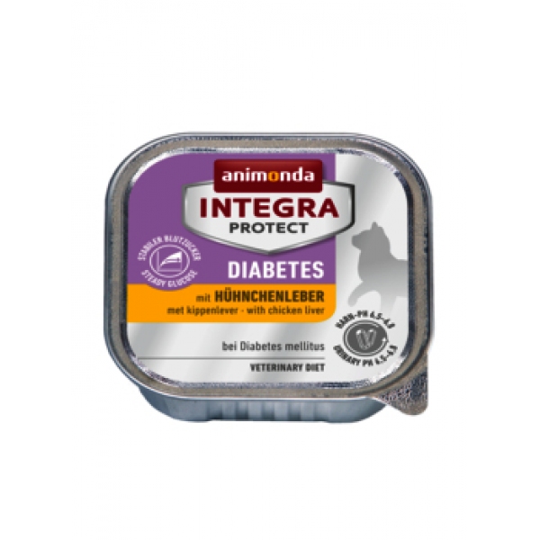 Animonda  Integra Diabetes wątróbka z kurczaka tacka 100g, DLZANMKMK0150