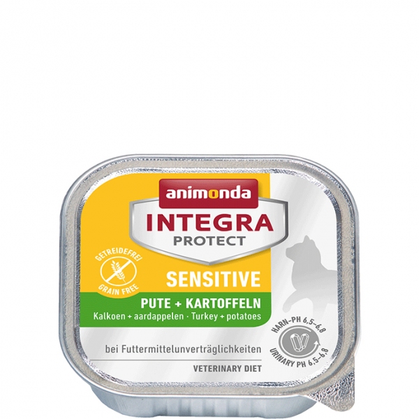 Animonda  Integra Sensitive indyk, ziemniak tacka 100g, DLZANMKMK0154
