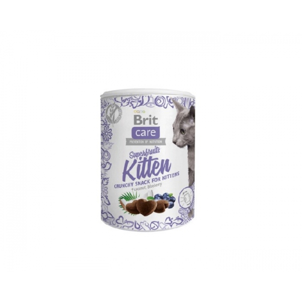 Brit Care Cat Snack Superfruits Kitten 100g, DLKRITPRZ0009