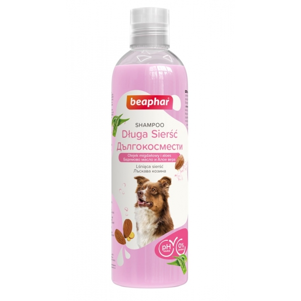 Beaphar szampon do długiej sierści dla psów 250ml, DLPBEPPIE0001