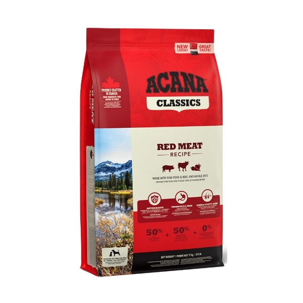 Acana Classics Red Meat Dog 17kg, DLZANAKSP0014