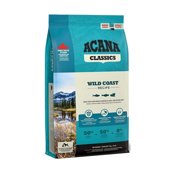 Acana Classics Wild Coast Dog 17kg, DLZANAKSP0033