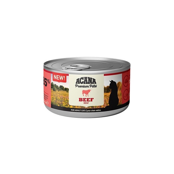 Acana Premium Pate  Beef Cat 85g, DLKANAKAM0011