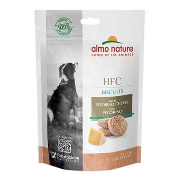 Almo Nature HFC Biscuits Ciasteczka z serem dla psa 54g, DLSATUZWI0005