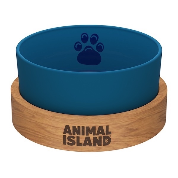 Animal Island | Miska dla psa Deep Sea Blue rozm.S 900ml, DLZANLMIS0006