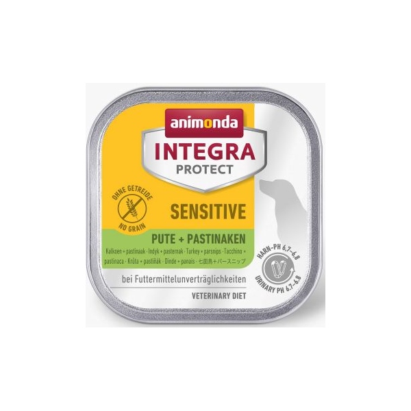 Animonda Integra Protect Sensitive indyk z pasternakiem tacka 150g, DLZANMKMP0027