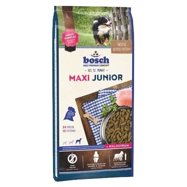 Bosch MAXI JUNIOR dla szczeniąt dużych ras | 15kg, AMABEZKAR2197