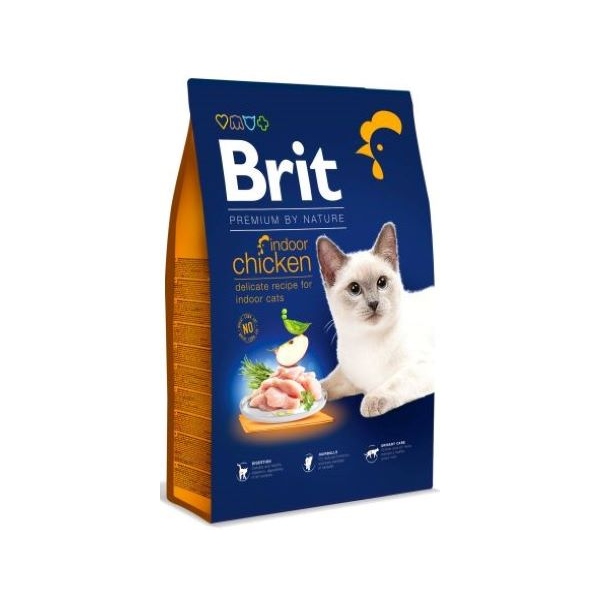 Brit  Dry Premium | Indoor z kurczakiem 1,5kg, DLZRITKSK0051