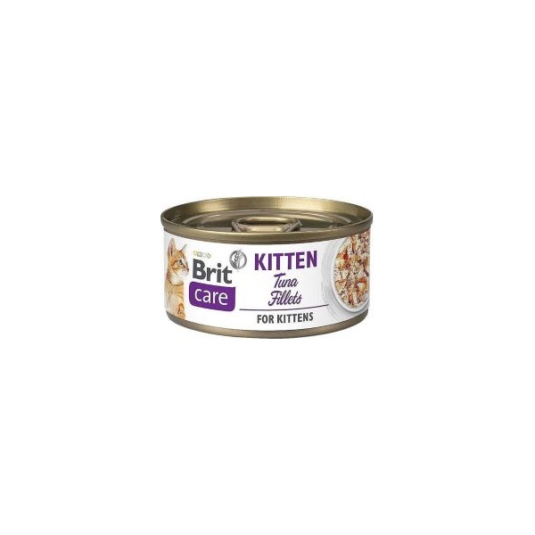 Brit Care Cat Tuna Fillets KITTEN 70g, DLKRITKAM0015