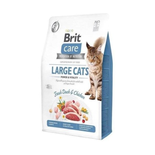 Brit Care Cat LARGE Grain-Free Duck & Chicken 2kg, DLKRITKAS0026