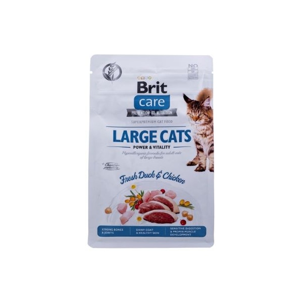 Brit Care Cat LARGE Grain-Free Duck & Chicken 400g, DLKRITKAS0018