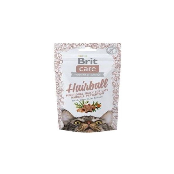 Brit Care Cat Snack Hairball 50g, DLKRITPRZ0006