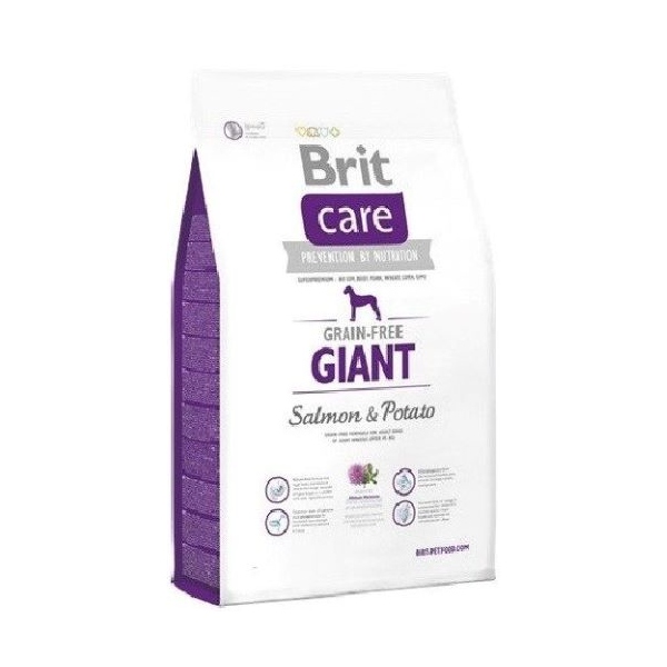 Brit Care Dog Grain-Free GIANT Salmon & Potato 3kg, DLPRITKAS0075