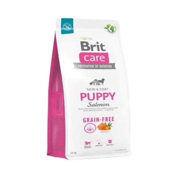 Brit Care Dog Grain-Free PUPPY Salmon 12kg, DLPRITKAS0025