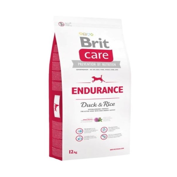 Brit  Care ENDURANCE GF | Kaczka z ryżem | 12kg, AMABEZKAR0498