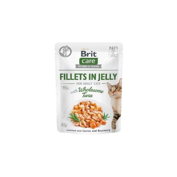 Brit Care Cat | Fillets in Jelly with Wholesome Tuna 85g, DLZRITKMK0031