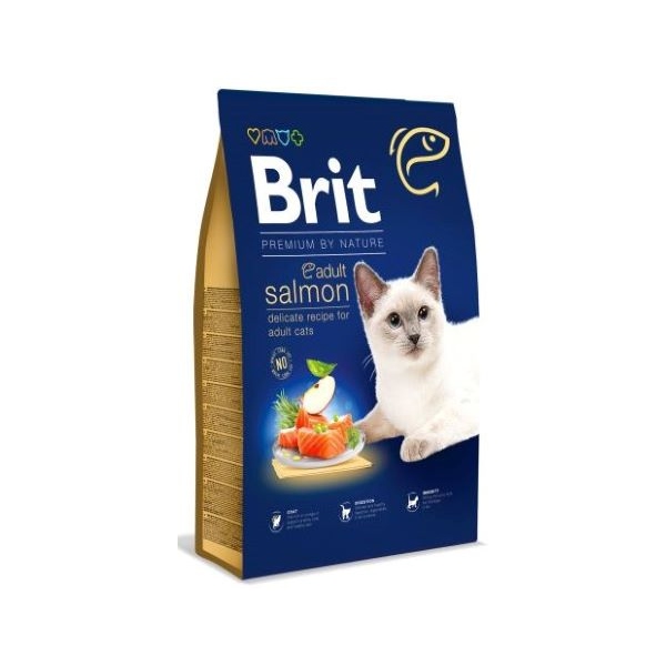 Brit  Dry Premium |  z łososiem 1,5kg, DLZRITKSK0047