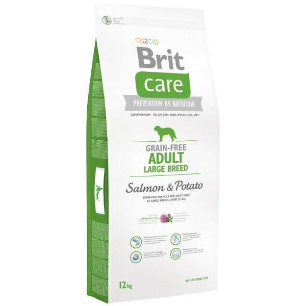 Brit  Care ADULT GF | Large Breed | Salmon & Potato 12kg, AMABEZKAR0176