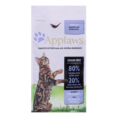 Applaws Cat | sucha karma dla kota z wysoką zawartością mięsa | kurczak i kaczka | 2kg, DLZAPWKSK0010