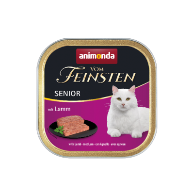 Animonda Vom Feinsten Senior Cat  jagnięcina 100g, DLZANMKMK0013