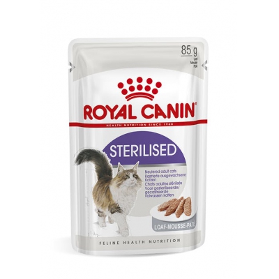 Royal Canin FHN Kitten Sterilised | Saszetka - kawałki w sosie | 12x85g, DLZROYKMK0039