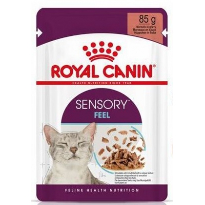 Royal Canin FHN Sensory Feel | Saszetka - kawałki w sosie | 12x85g, DLZROYKMK0084