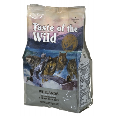 Taste of the Wild WETLANDS Canine Recipe z kaczką 2kg, DLZTOWKAR0075