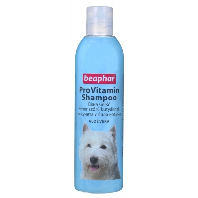 Beaphar szampon do białej sierści dla psów 250ml, DLZBEPHIP0036