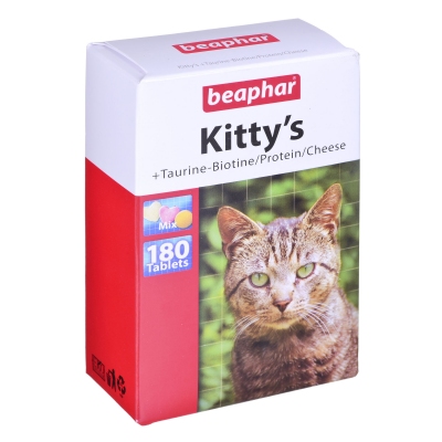 BEAPHAR Kitty's Mix - witaminy przysmak dla kota 180szt, DLZBEPHIP0072