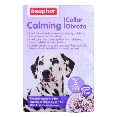 Beaphar obroża uspokajająca relaksacyjna dla psa 65cm, DLZBEPSMY0014