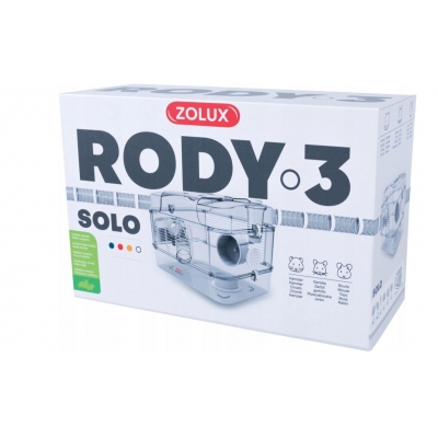 ZOLUX Rody3 Solo - klatka dla małych gryzoni - biały, DLZZOUKLA0024