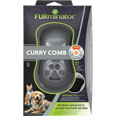 FURMINATOR Curry Comb - szczotka gumowa, DLZFUMSIG0019